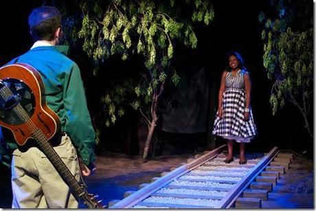 John Wehrman and LaNisa Frederick in Prologue Theatre's Review: Take Her to the Maco Lights (Prologue Theatre)