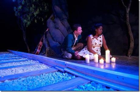 John Wehrman and LaNisa Frederick in Prologue Theatre's Review: Take Her to the Maco Lights (Prologue Theatre)