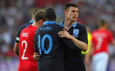 International Friendly - Norway v England, Ashley Young and James Milner