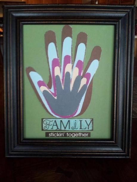 As Seen on Pinterest: Family Hands Artwork