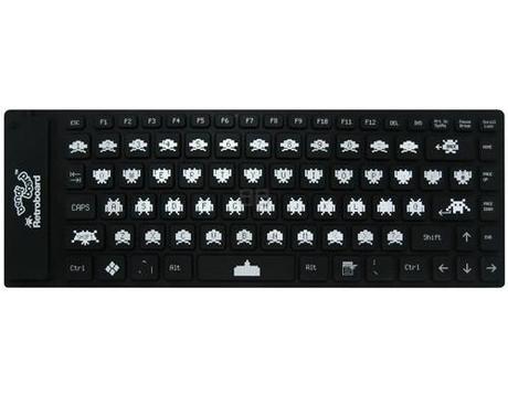 retro bendy keyboard 10 Space Invaders Gadgets