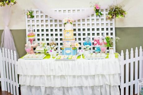 Garden Themed Party by 3's A Party Events and Party Supplies