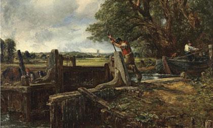 the-lock-by-john-constable