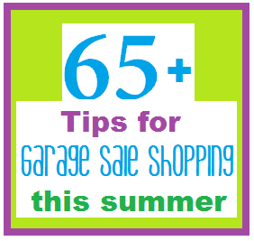 65+ Garage Sale Tips 65+ Garage Sale Tips