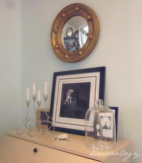 My latest crush: Blackband Home & Design.  One FAB porthole mirror, and a little peek at my apartment..
