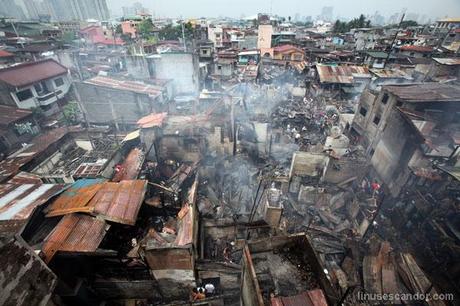 Makati fire aftermath