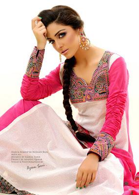 Stylish summer Lawn Outfits Collection 2012
