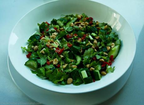 Thai Cucumber Salad Celebrating National Vegetarian Week