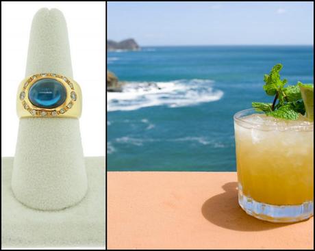Perfect Mai Tai Cocktails Perfect Mai Tai Cocktails, cocktail ring, mai tai recipe, perfect mai tai, blue topaz ring