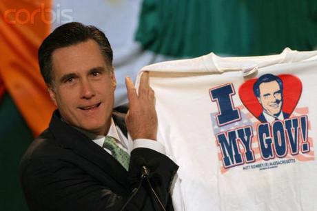 Massachusetts Gov. Mitt Romney in 2006. Photo: Corbis.