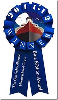 2011-2012 Blue Ribbon Awards (The Old Schoolhouse) 2011-2012 Blue Ribbon Awards (The Old Schoolhouse)