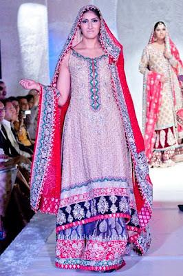 Stunning Bridal dresses 2012 by Zainab Sajid in PFW