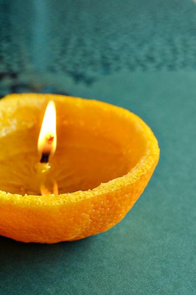 Want a really quick, uber witchy project? Take an orange....