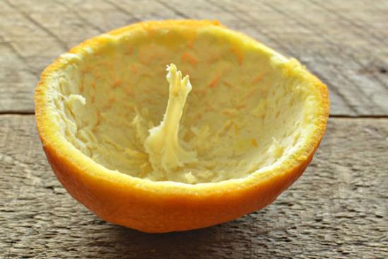 Want a really quick, uber witchy project? Take an orange....