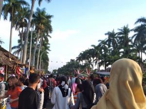 The crowds Festival Malang Kembali: Malang From the Past