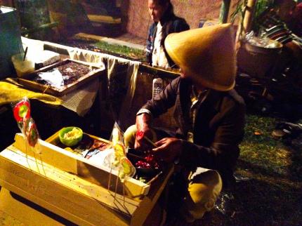 Gulali sellers Festival Malang Kembali: Malang From the Past