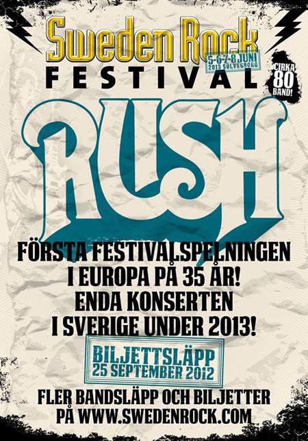 Rush Tour Dates