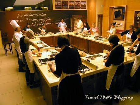 Chocolate making class in Perugina Chocolate making class in Perugina