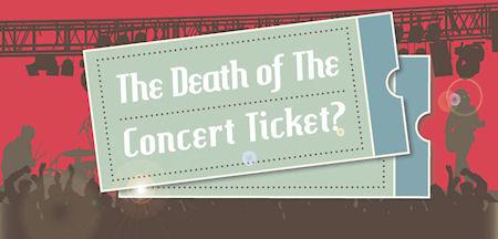 The Death Of The Concert Ticket? The Death Of The Concert Ticket?