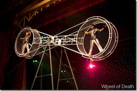 Wheel of Death is the scariest (i.e., most exciting) new act of this year's Review: Cirque Shanghai – Year of the Dragon (Navy Pier)