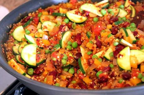 Quinoa Vegetable Paella