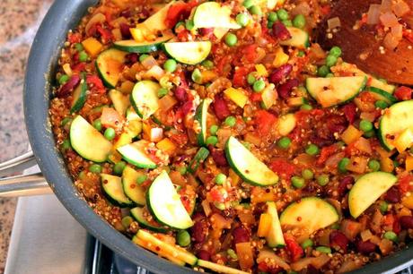 Quinoa Vegetable Paella