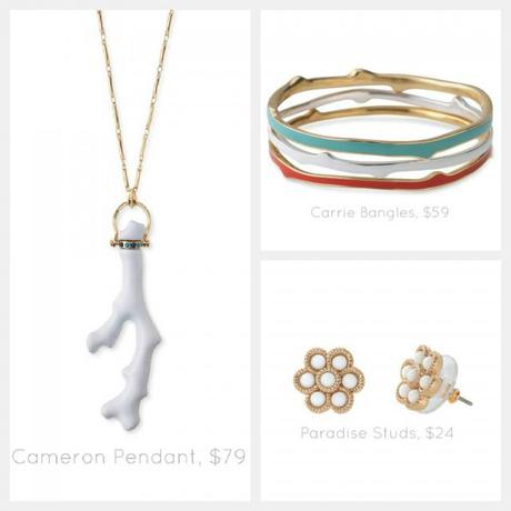 Stella&Dot-CarrieBangles-ParadiseStuds-CameronPendant-CoralNecklace-Earrings-Bracelets-Necklaces-LeslieMcCabe-Nook&Sea sponsor spotlight: leslie mccabe, stella & dot