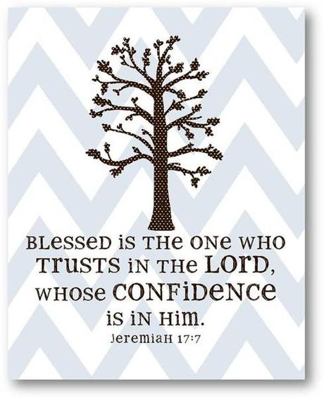 Blessed is the one who trusts in the LORD