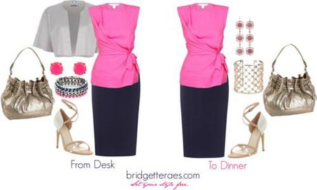 From Desk to Dinner- Accessory Change From Desk to Dinner- Accessory Change