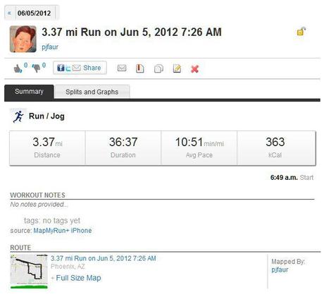 Running map Celebrate National Running Day