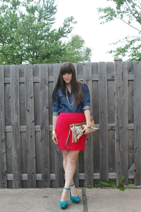 Outfit: Dinner Out pinkskirt