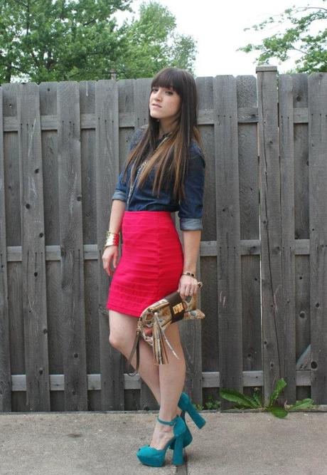 Outfit: Dinner Out jeanshirt