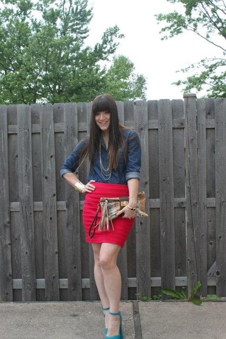 Outfit: Dinner Out clutch
