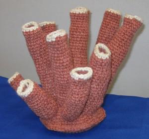 tube-sponge Free Crochet Seashell and Coral Patterns