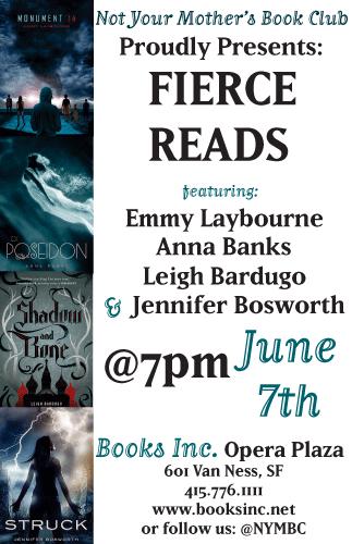 Fierce Reads Signing with Emmy Laybourne, Jennifer Bosworth, Leigh Bardugo, and Anna Banks!!!