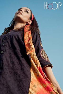 Hoop Summer Diaries 2012 Hand Embroidered Women Dresses Collection
