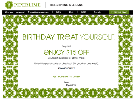 dsw birthday coupon code