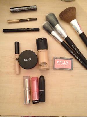 Basic make-up routine