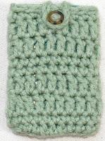 Free Simple Crochet Pattern:  Credit Card Holder Cozy