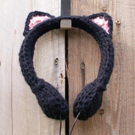 Black Cat Headphones for your ears only
