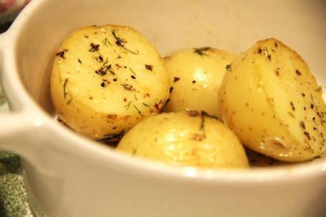 Oven Roasted Baby Potatoes