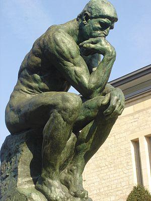 The Thinking Man sculpture at Musée Rodin in Paris
