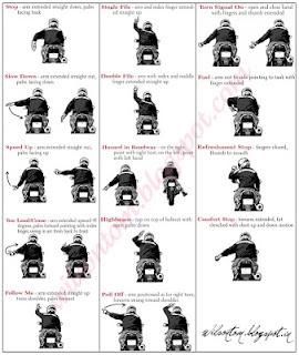 Etiquette and Rules for a Motorcycle Ride