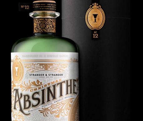 Limited Edition Custom Design Absinthe Bottle