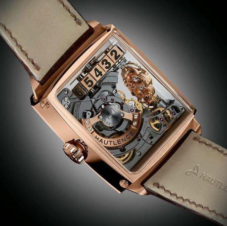 The back cover of the Hautlence 2.0. The back cover of the Hautlence 2.0.