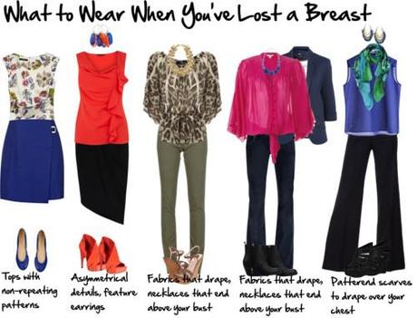 what to wear when you've lost a breast