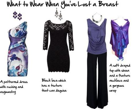 what to wear when you've lost a breast - evening