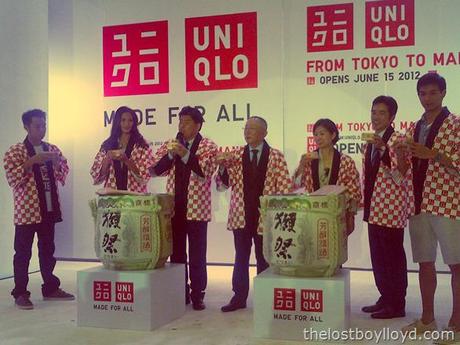 uniqlo cast sake