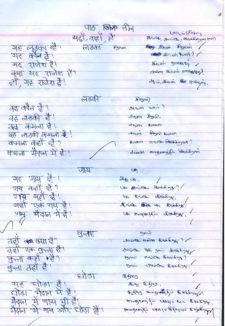 Learn Hindi with Vel Day Seven Learn Hindi with Vel Day Seven