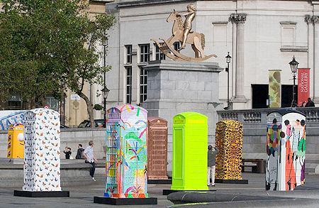 Telephone Boxes Invade London